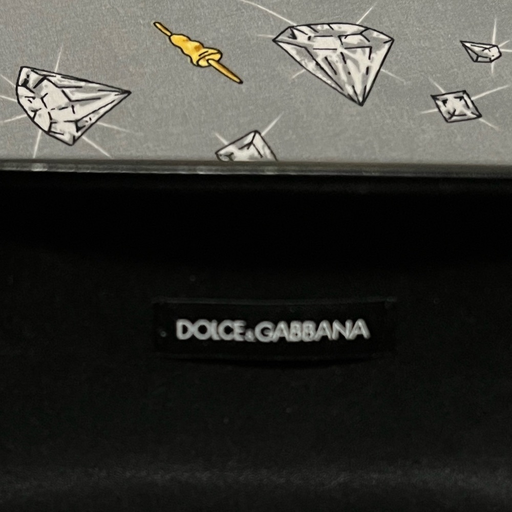 Dolce & Gabbana black eyeglass case - Picture 2 of 3